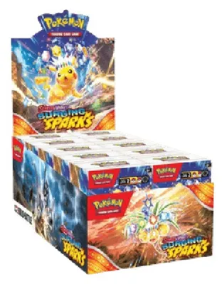 Immagine prodotto di Pokémon Surging Sparks Build & Battle Box Espositore