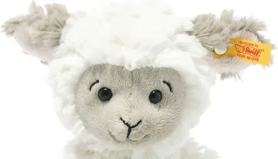 Obrázok produktu pre Steiff Lamm Lita 20 cm weiss/braun/grau