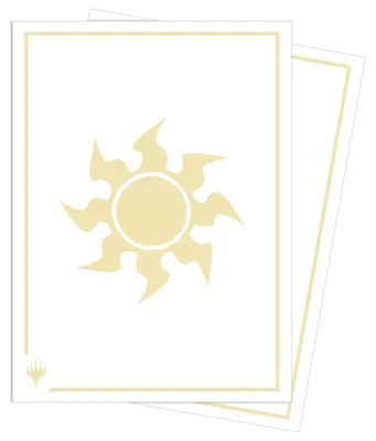 Produktbild von Ultra Pro Magic The Gathering Mana 8 Plains Apex Kartenhüllen 105 Einheiten Golden Golden One Size