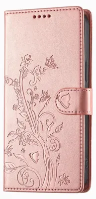 Productafbeelding van Avizar, hoesje voor de Honor 600, type portemonnee met videostandaard, roze goud