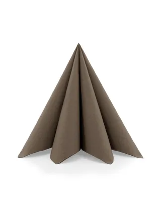 Produktbild von Sovie HORECA Serviette in Braun aus Linclass® Airlaid 40 x 40 cm, 50 Stück