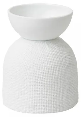 Produktbild von Räder Design Kerzenhalter Formsprache Blanko Weiß (12cm)