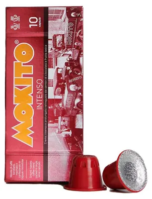 Obrázek produktu pro Kávové kapsle kompatibilní s Nespresso® Mokito Intenso, 10 ks.