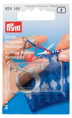 Produktbild von Prym Consumer 624 144, Strickfingerhut, Silber, 1 Stück(e)