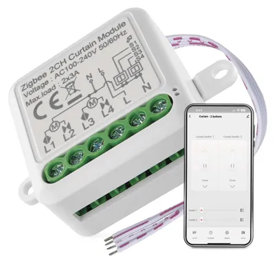GoSmart modul motorický IP-2122CZ, ZigBee, 2-kanálový