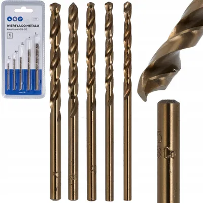 Produktbild von LSP HSS-Co2 Bohrersatz Kobalt Metall Edelstahl 5mm