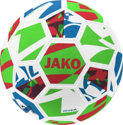 Image de JAKO Lightball River unisexe, couleur:blanc/non vert/rouge, 290g, taille:3