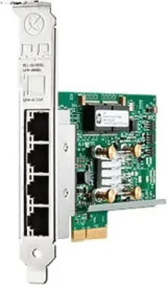 Produktbild von HPE Ethernet 1Gb 4-port 331T, Eingebaut, Kabelgebunden, PCI Express, Ethernet, 1000 Mbit/s