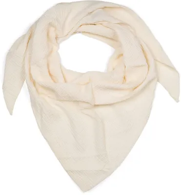 Productafbeelding van styleBREAKER Damesachtige driehoekige sjaal van 100% katoen | Zachte en lichte dameshalssjaal in effen kleur | Stijlvolle sjaal voor elk seizoen - Gemaakt in Italië, 196 x 84 cm