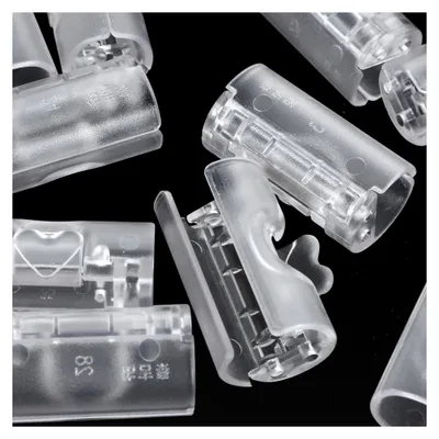 Produktbild von 20 Stück transparente Bettlakenklammern rutschfeste Bettdeckenbefestiger mit Schnalle für Bettlaken, Matratzenauflagen und Tischdecken