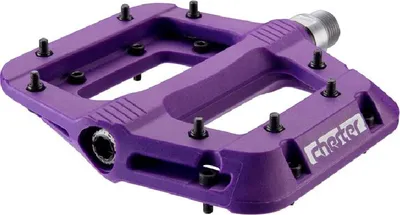 Produktbild von Race Face Chester Pedal, Mountain bicycle (MTB), Nylon, Violett, Stahl, 9/16 Zoll, Plattformpedale
