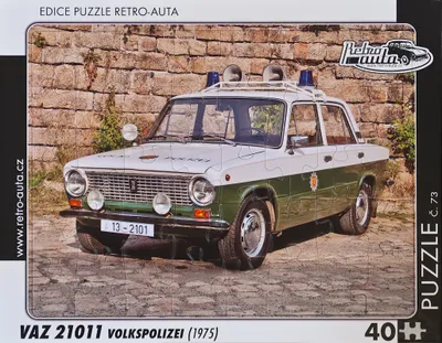 Immagine prodotto di Puzzle n. 73 - VAZ 21011 Volkspolizei (1975) 40 pezzi