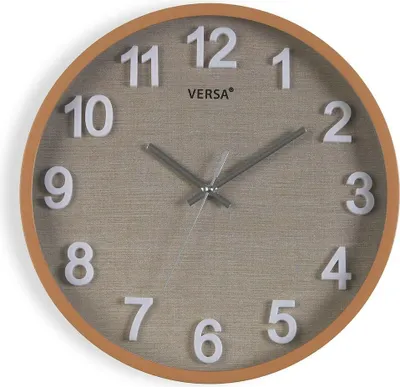 Produktbild von Wanduhr Versa Kunststoff 4,5 x 30 x 30 cm