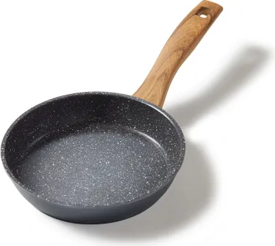 Produktbild von STONELINE® Bratpfanne 18 cm | ohne Deckel - Holzoptik