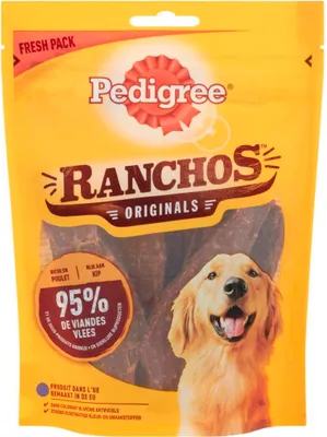 Image de PEDIGREE Ranchos Récompenses riches en poulet - Pour chiens - 70 g