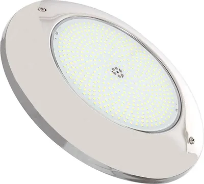Produktbild von LED-Poolstrahler Oberfläche tauchfähig 12V AC/DC Rostfreier Edelstahl IP68 35W 6000K Kaltweiß