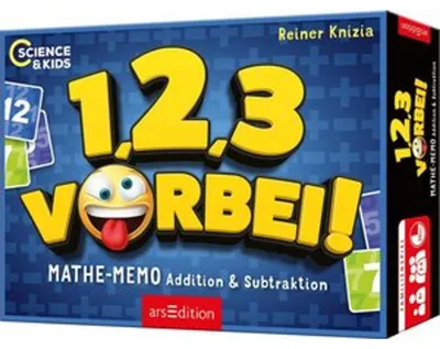 Immagine prodotto di Science & Kids - 1, 2, 3 ... vorbei! Mathe-Memo Addition & Subtraktion