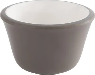 Produktbild von APS 85240 Dipschälchen MINI, 6er-Set, Melamin, Ø 6 cm, Höhe 4 cm, grau