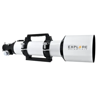Produktbild von Explore Scientific ED Apochromat 80mm Linsenteleskop Triplett-Optik, Hoya FCD01-ED Glas, Polystrehl über 0,9, 2'' Zenitspiegel, 99% Reflektion, für Astronomie und Fotografie