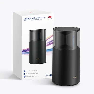 Productafbeelding van HUAWEI WiFi Mesh X1 Pro router, 3,6 Gbit/s, dualband Wi-Fi, 1 stuks