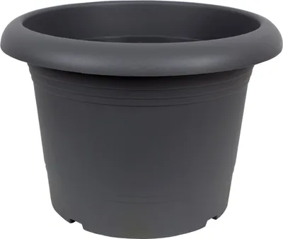 Produktbild von Livinja Pflanzkübel Zylinder anthrazit d= 35 cm Außenmaß H= 25 cm