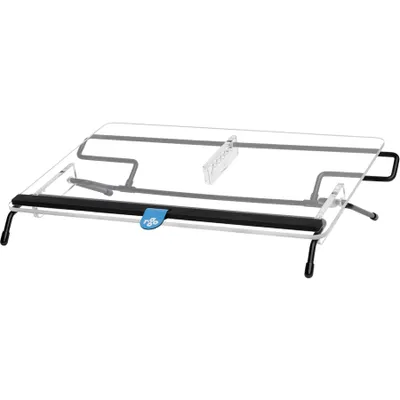Produktbild von R-Go Dokumentenhalter FlexRead bis A3 transparentAcryl/sch