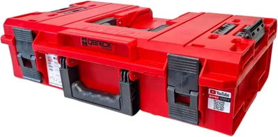 Produktbild von Modularer Werkzeugkoffer ONE 200 Vario RED ULTRA HD 585 x 385 x 190 mm 15,4 l stapelbar IP66 - alte Version