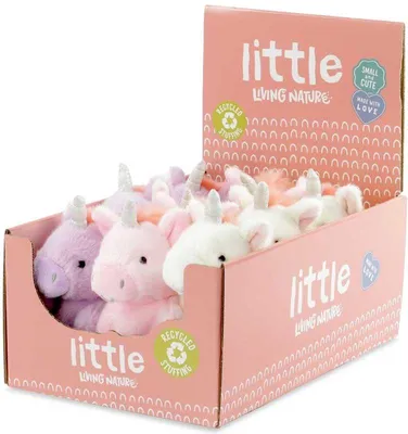 Zdjęcie produktu dla Living Nature Pluszowy jednorożec LITTLE Snugglies – pluszowa zabawka