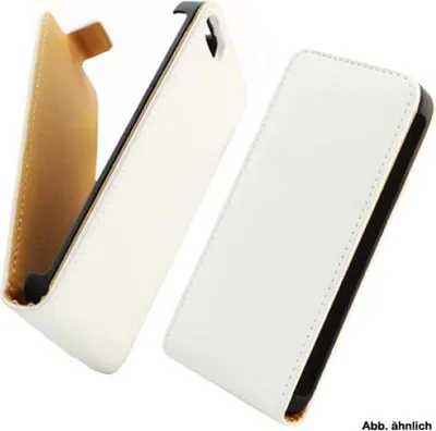 Produktbild von Flip Tasche für Samsung S5300 Galaxy Pocket weiss