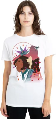 Produktbild von Pocahontas - T-Shirt für Damen TV25299 (XXL) (Weiß)