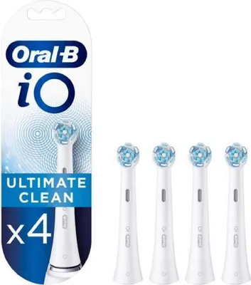 Produktbild von Oral-B iO Ultimate Clean 80335623 Elektryczna szczoteczka do zębów 4 szt. biała ()
