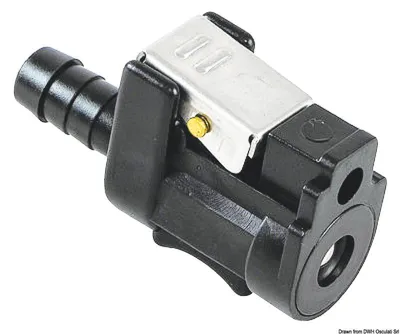 Image de YAMAHA connecteur en laiton pour réservoir, 1 pièce