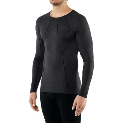 Produktbild von FALKE Langarmshirt Wool-Tech black M