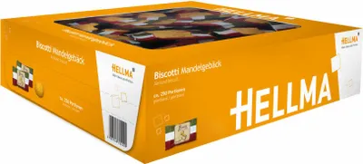 Obrázek produktu pro Mandlové sušenky Hellma Biscotto