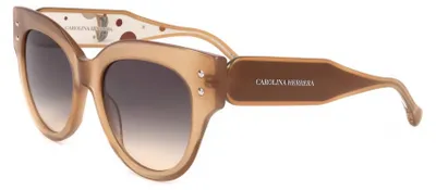 Produktbild von Carolina Herrera CH 0008/S Honey gold 52/19/145 Damen Sonnenbrillen