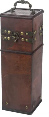 Holz Geschenkbox Frankreich mit Deckel für Wein von HMF