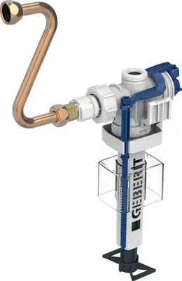 Image de Geberit Typ 383 Füllventil, WA seitlich 3/8", Nippel aus Messing, für UP-SPK