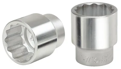 Image de 3/4" Douille 12 pans, courte, 2.3/8