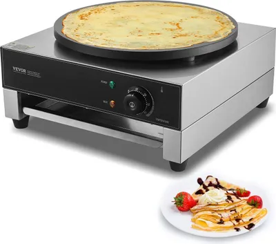 Produktbild von 16-Zoll-Elektro-Crêpes-Maker Gewerbliche Crêpes-Maschine 1700 W Antihaftbeschichtet