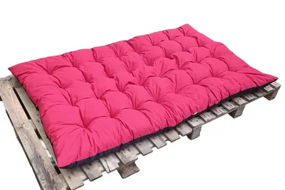 Produktbild von Gartenmatraze Maxikissen 180x115 cm Gartenkissen Loneta Rot