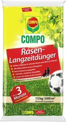 Artikelbild 1 von 'Rasen-Langzeitdünger (15 kg)' aus der Kategorie Rasendünger