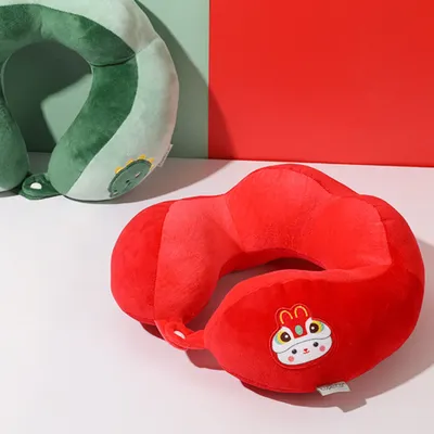 Produktbild von 360home niedlicher Nackenkissen Reisekissen Rot