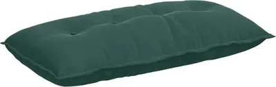 Obrázok produktu pre vidaXL Zadný vankúš tmavozelený 100 x 50 cm manšestrová látka