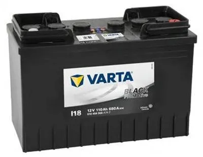 Produktbild von VARTA Promotive Black I18 Starterbatterie 12V 110Ah 680A/EN D2 für Auto LKW Batterie