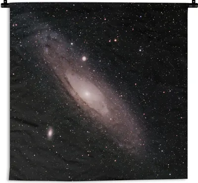 Produktbild von MuchoWow® Wandteppich Wandbehang Die Milchstraße am Sternenhimmel 60x60 cm Tapisserie Dekoration Wandtuch - Dekorationen - Wand Decke