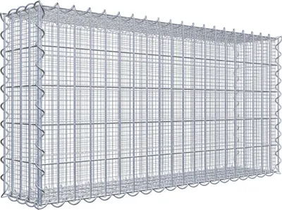 Immagine prodotto di Gabbioni spaccati 100 cm x 50 cm x 20 cm (L x H x P), maglia 5 cm x 10 cm, spirale