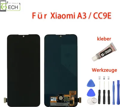 Produktbild von OLED Display für Xiaomi Mi A3 CC9E M1906F9SH M1906F9S Touch Screen Bildschirm