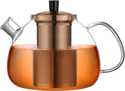 Produktbild von Teekanne aus Glas mit Infuser, 1500 ml