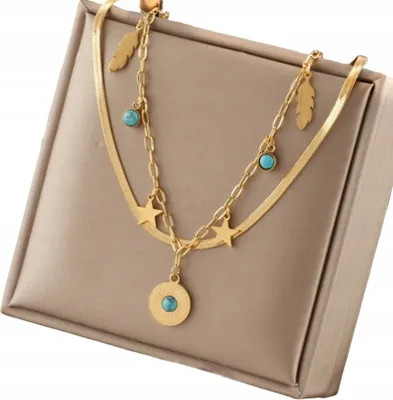 Image de B&J Collier femme Telila or Taille unique