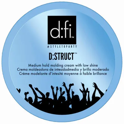 Produktbild von d:fi D:Sruct Haarstylingcreme, 150 g, mittlerer Halt, wenig Glanz, Ananasduft, umformbar, für alle Haartypen